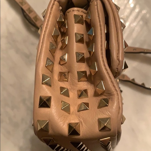 Valentino Bags Rockstud Valentino Cross Body Bag Tan Poshmark